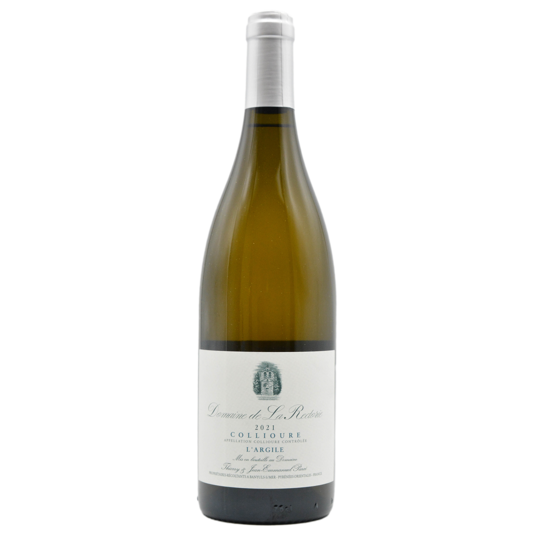 Domaine de la Rectorie Collioure Blanc l'Argile 2021